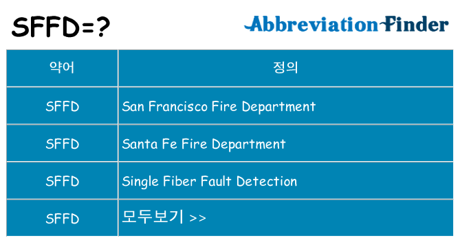 sffd 대 한 무엇을 서가
