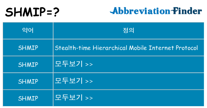 shmip 대 한 무엇을 서가