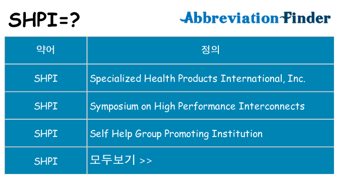 shpi 대 한 무엇을 서가