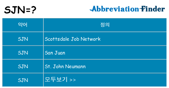 sjn 대 한 무엇을 서가