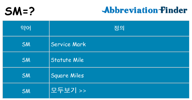 sm 대 한 무엇을 서가
