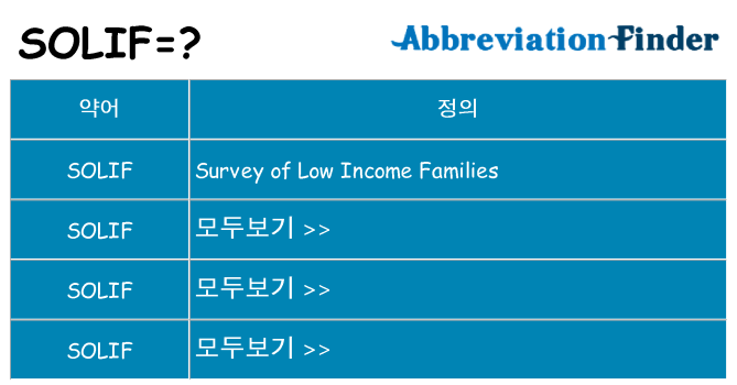 solif 대 한 무엇을 서가