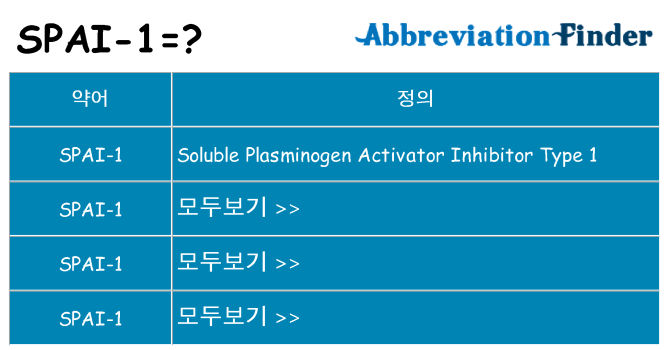 spai-1 대 한 무엇을 서가