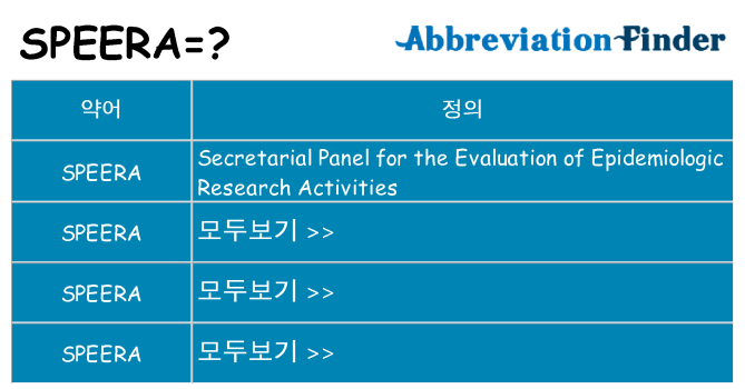 speera 대 한 무엇을 서가