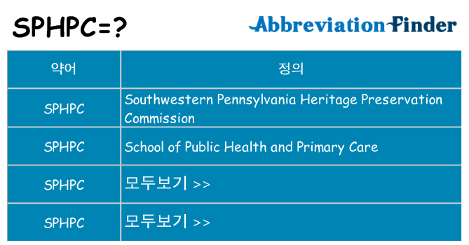 sphpc 대 한 무엇을 서가