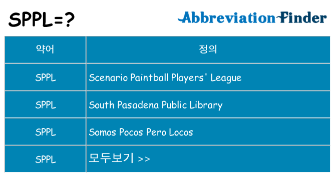 sppl 대 한 무엇을 서가