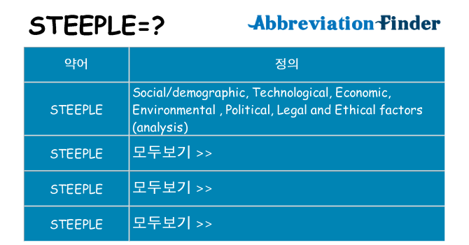 steeple 대 한 무엇을 서가