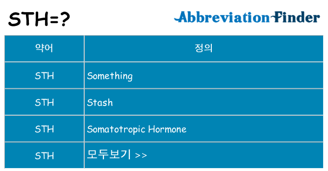 sth 대 한 무엇을 서가