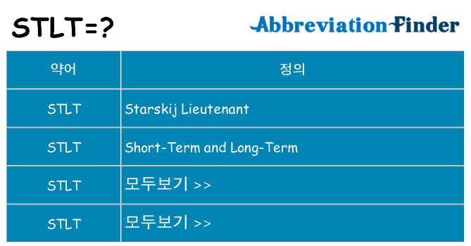 stlt 대 한 무엇을 서가