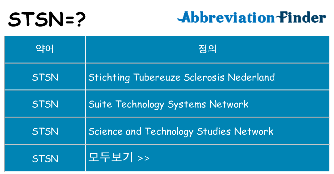 stsn 대 한 무엇을 서가