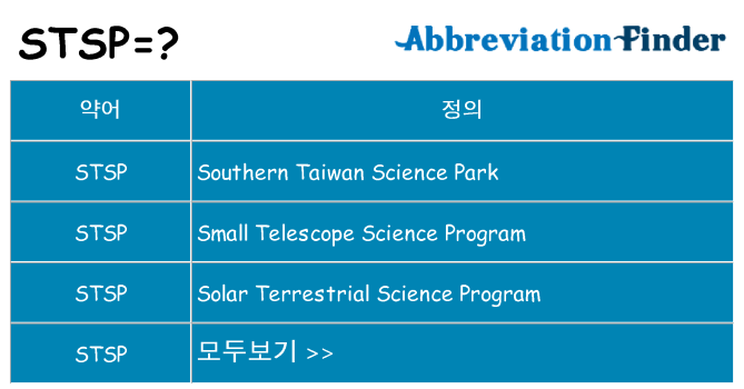 stsp 대 한 무엇을 서가