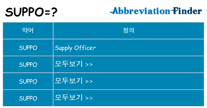 suppo 대 한 무엇을 서가