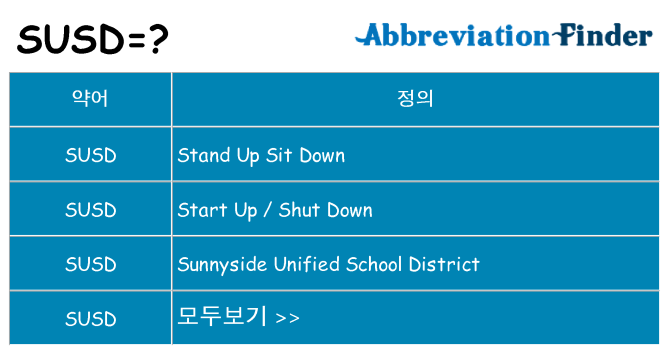 susd 대 한 무엇을 서가