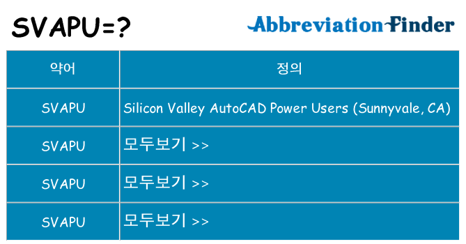 svapu 대 한 무엇을 서가