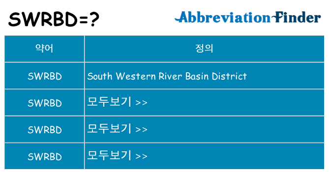 swrbd 대 한 무엇을 서가