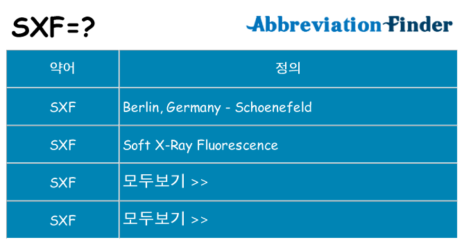 sxf 대 한 무엇을 서가