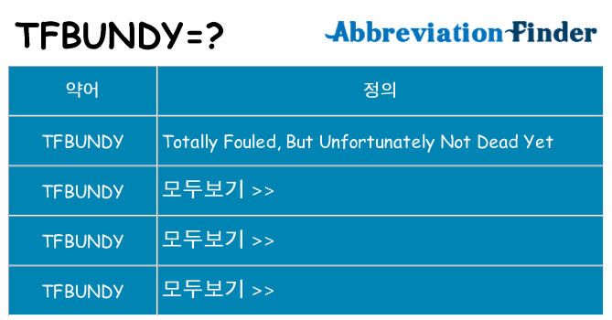 tfbundy 대 한 무엇을 서가