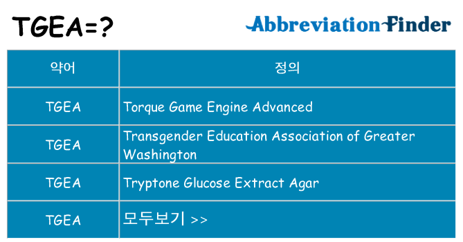 tgea 대 한 무엇을 서가