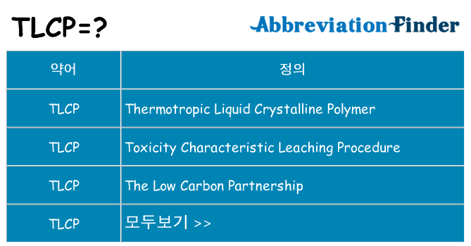 tlcp 대 한 무엇을 서가