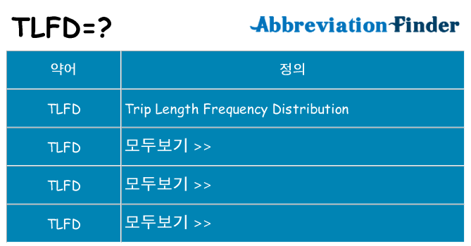 tlfd 대 한 무엇을 서가