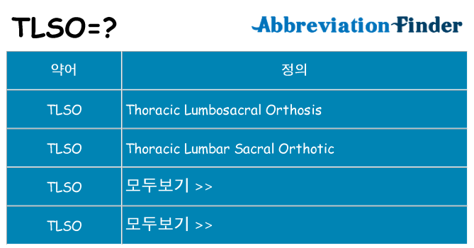 tlso 대 한 무엇을 서가