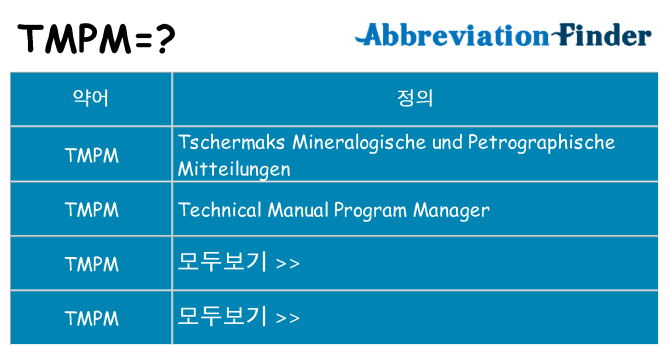 tmpm 대 한 무엇을 서가
