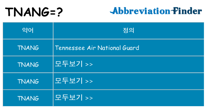 tnang 대 한 무엇을 서가