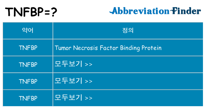 tnfbp 대 한 무엇을 서가