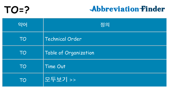 to 대 한 무엇을 서가