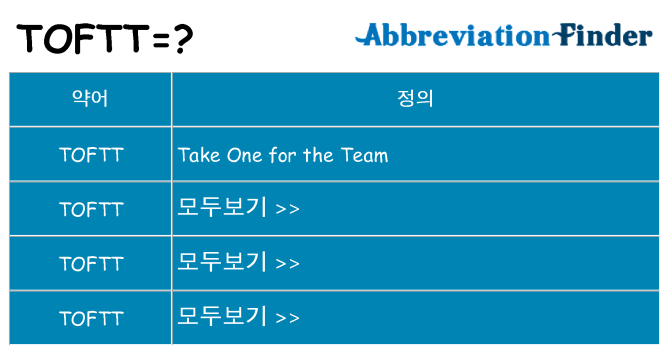 toftt 대 한 무엇을 서가