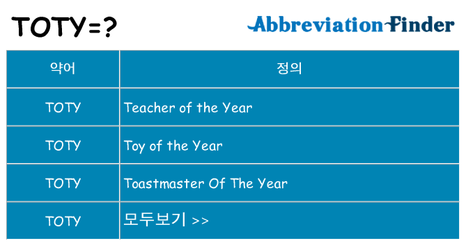 toty 대 한 무엇을 서가