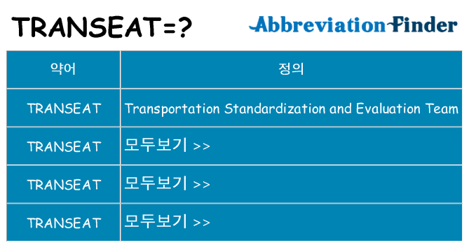 transeat 대 한 무엇을 서가