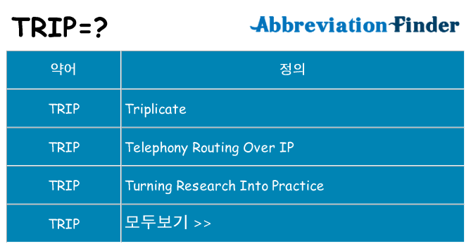 trip 대 한 무엇을 서가