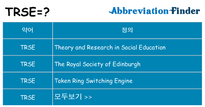 trse 대 한 무엇을 서가