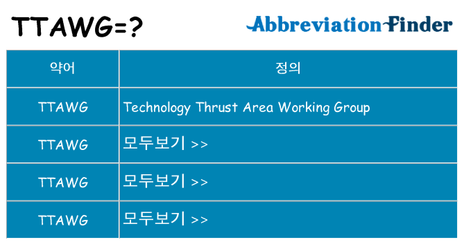 ttawg 대 한 무엇을 서가
