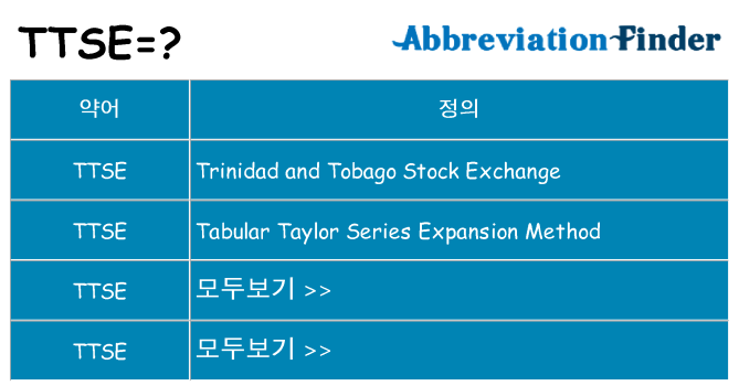 ttse 대 한 무엇을 서가