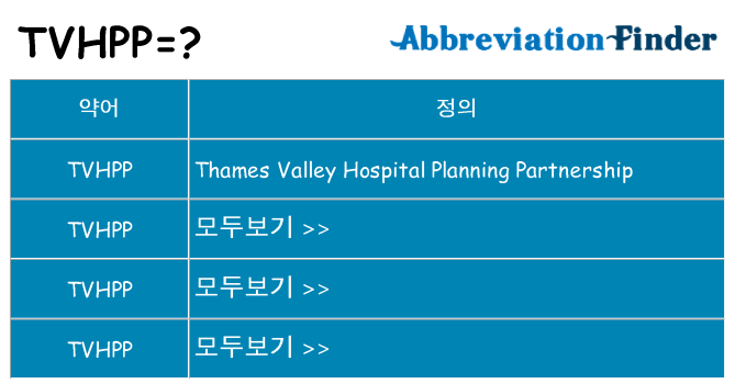 tvhpp 대 한 무엇을 서가