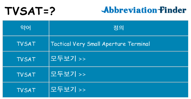 tvsat 대 한 무엇을 서가