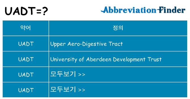 uadt 대 한 무엇을 서가