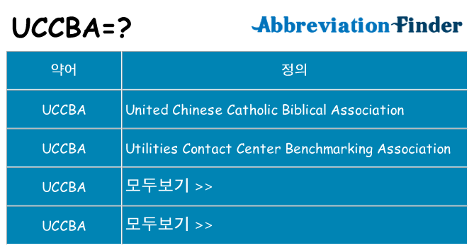 uccba 대 한 무엇을 서가