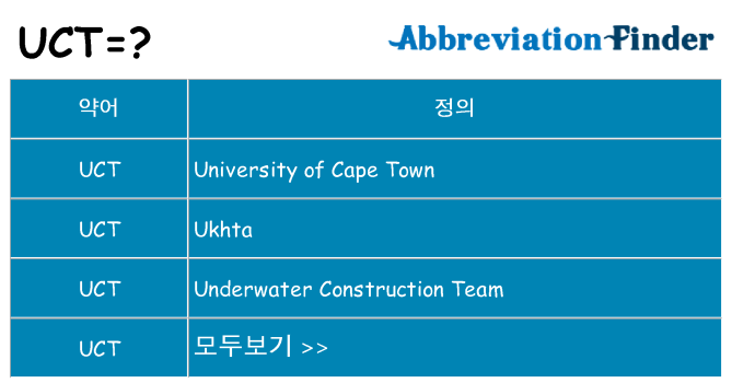 uct 대 한 무엇을 서가