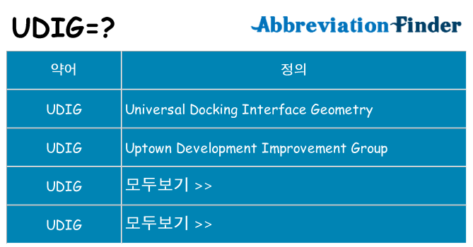 udig 대 한 무엇을 서가