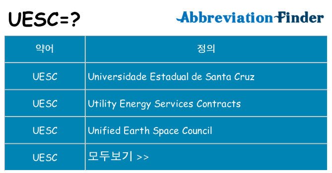 uesc 대 한 무엇을 서가