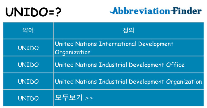 unido 대 한 무엇을 서가