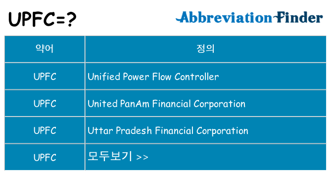 upfc 대 한 무엇을 서가