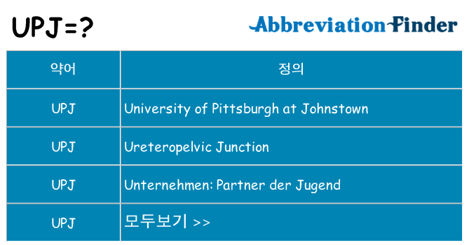 upj 대 한 무엇을 서가
