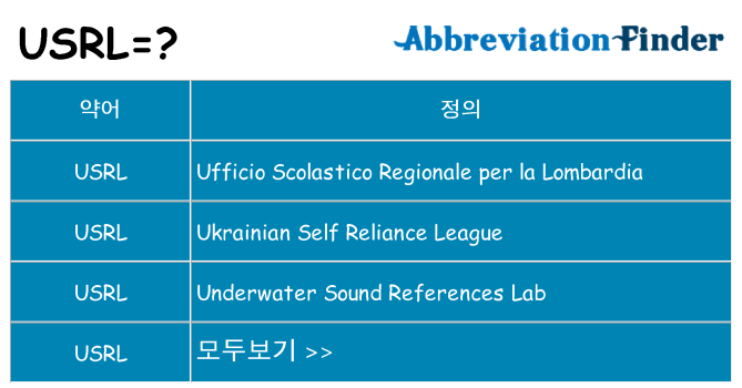 usrl 대 한 무엇을 서가