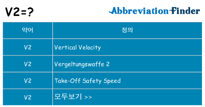 v2 대 한 무엇을 서가