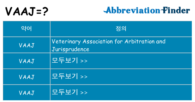 vaaj 대 한 무엇을 서가