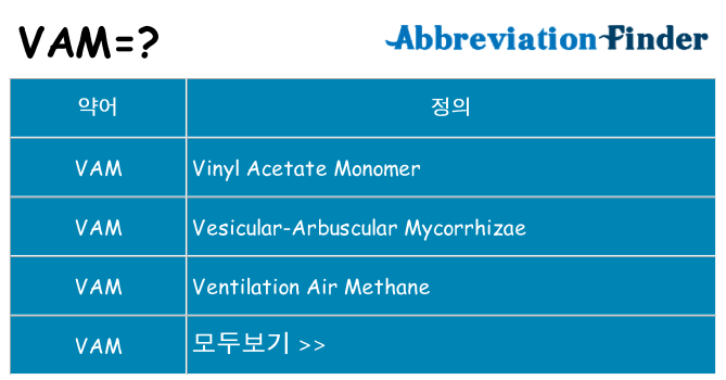 vam 대 한 무엇을 서가